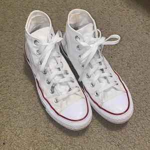 White High Top Converse